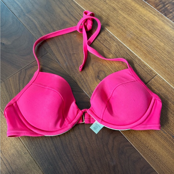 [Victoria’s Secret] Pink/Red Push-up Bikini Top - Picture 1 of 4